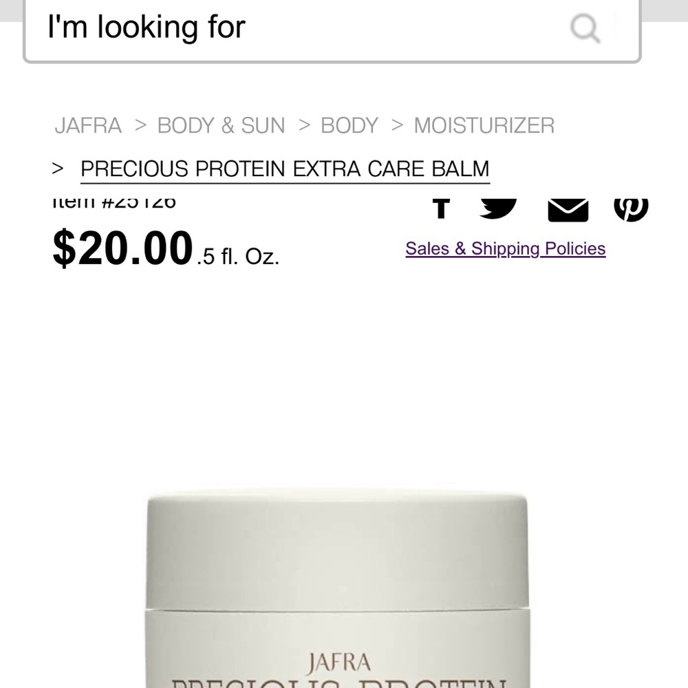 Jafra Precious Protein balm, 15 ml. - Picture 7 of 8